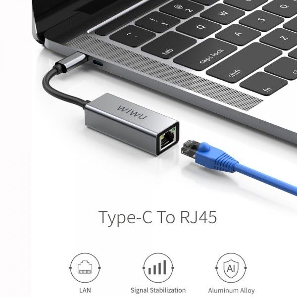 WIWU RJ45 TYPE-C TO LAN